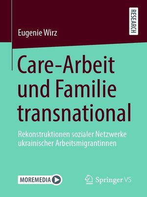 cover image of Care-Arbeit und Familie transnational